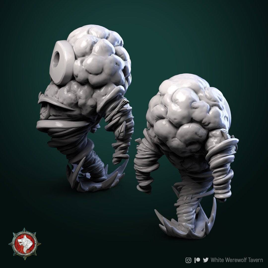 Little Air Elemental | TTRPG Miniature | White Werewolf Tavern - Tattles Told 3D