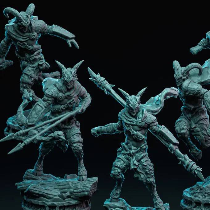 Lord of the Grove Soldiers | D&D TTRPG Miniature | Witchsong Miniatures - Tattles Told 3D