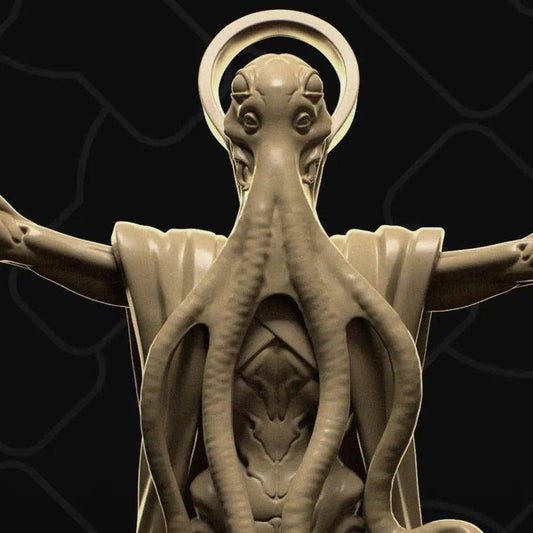 Lovecraftian Mind Flayer, Prenuncio | D&D TTRPG Monster Miniature | Collective Studio - Tattles Told 3D