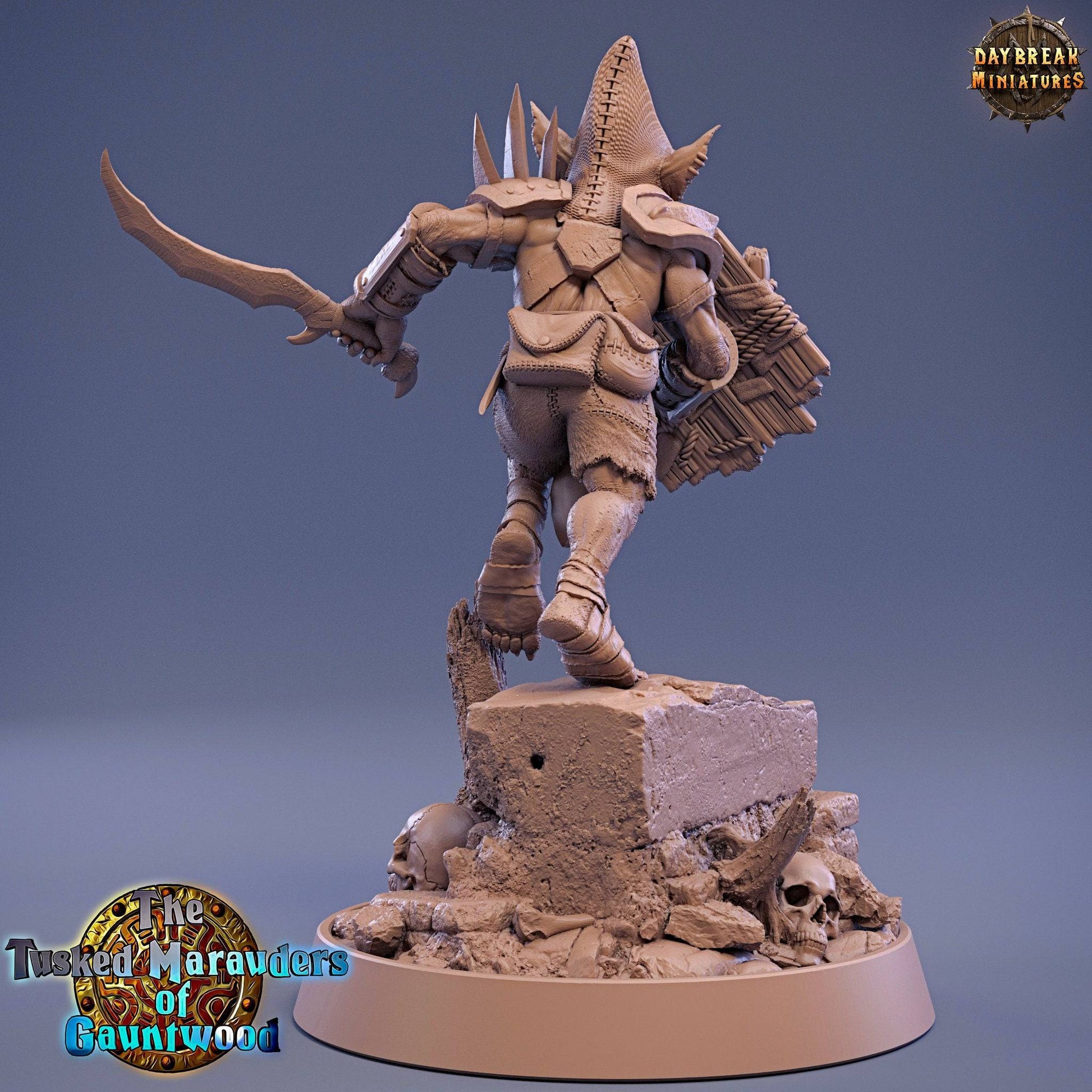 Mino Slash, Goblin | TTRPG D&D Miniature | Daybreak Miniatures - Tattles Told 3D