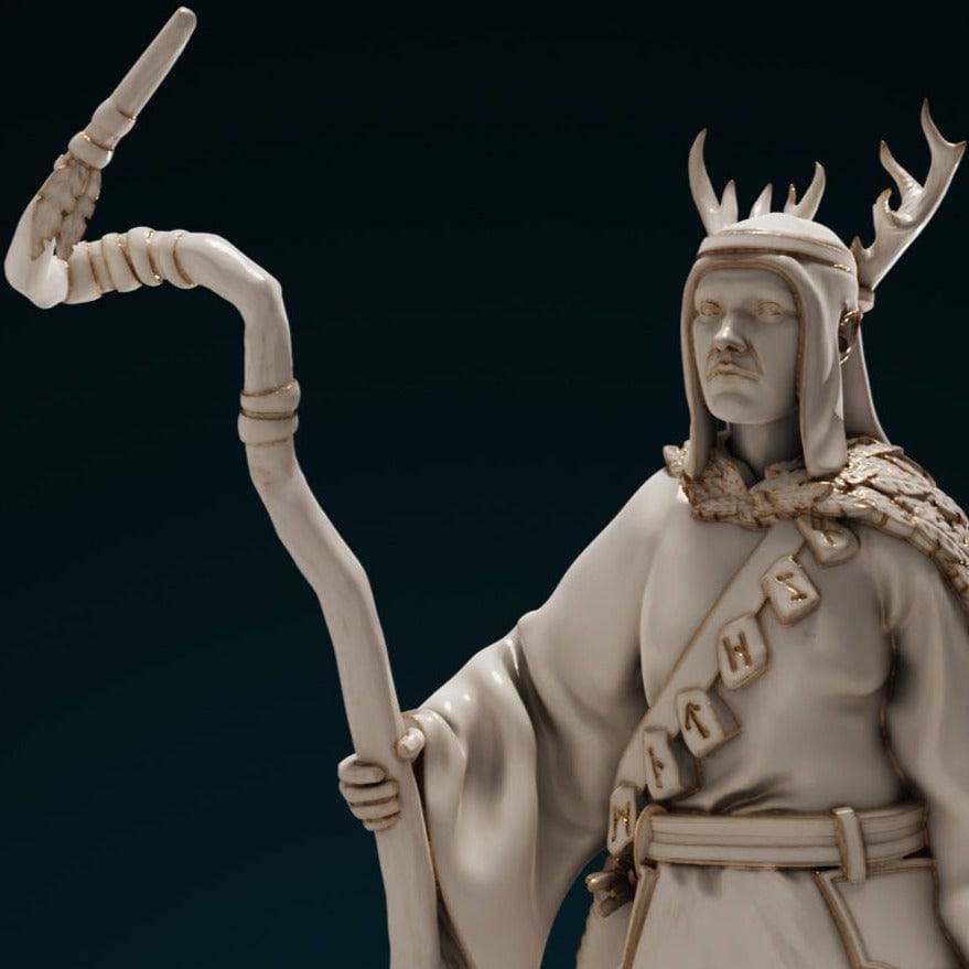 Naldriel, Centaur Druid | D&D Miniature TTRPG Character | DND is a Woman - Tattles Told 3D