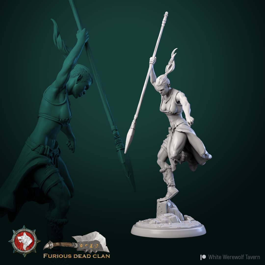 Orcs Assassins | TTRPG Miniature | White Werewolf Tavern - Tattles Told 3D