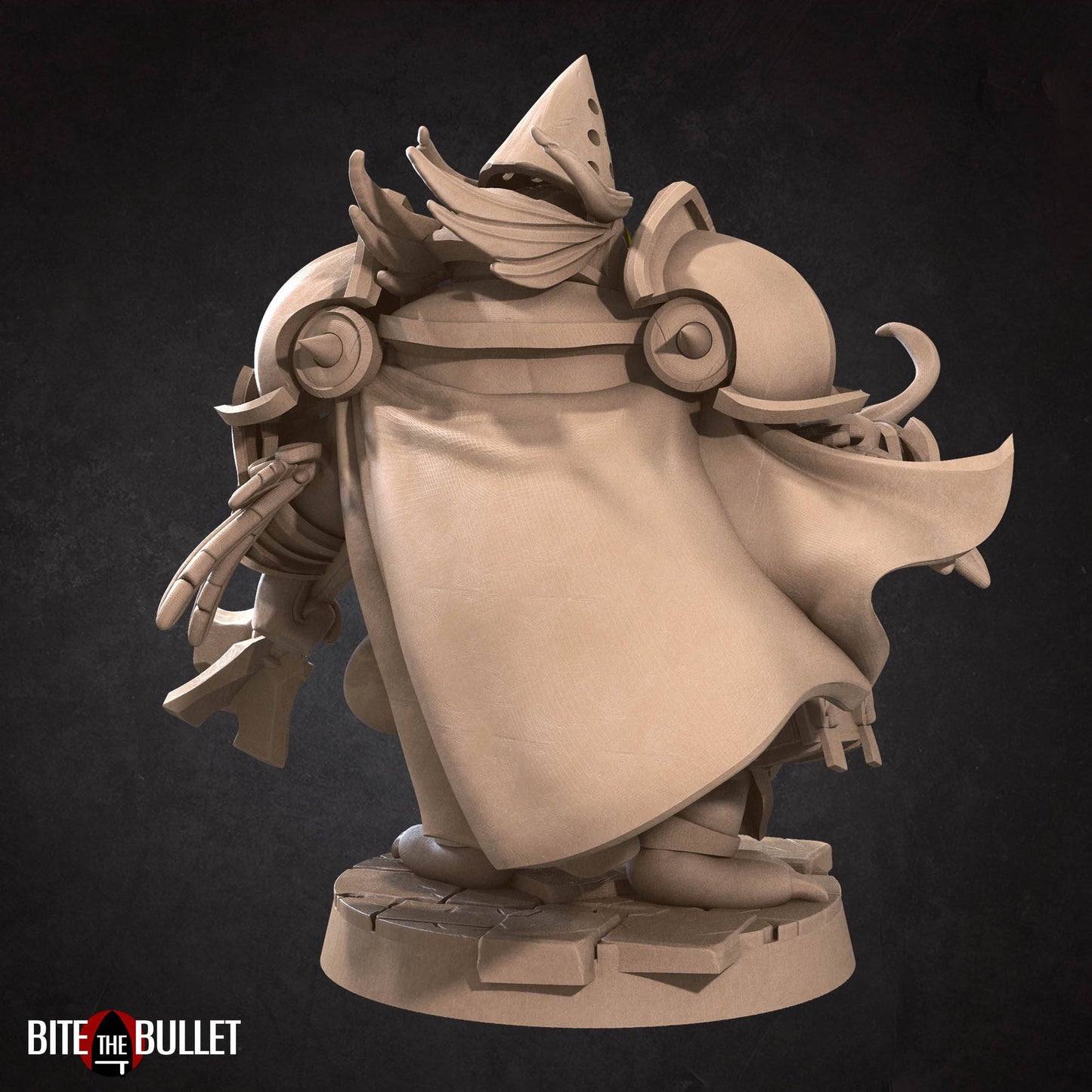 Owlfolk Cleric | D&D Miniature TTRPG Character | Bite the Bullet - Tattles Told 3D
