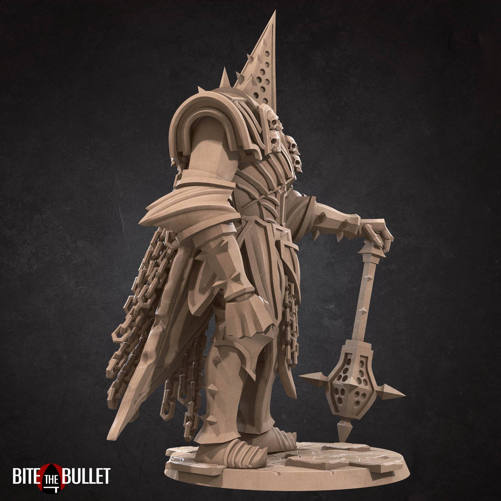 Penitent Knight | D&D Miniature TTRPG Character | Bite the Bullet - Tattles Told 3D