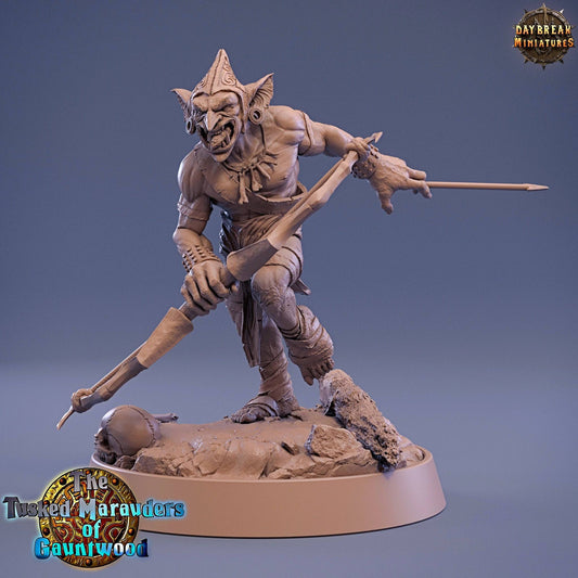 Pilas Bonepointer, Goblin | TTRPG D&D Miniature | Daybreak Miniatures - Tattles Told 3D