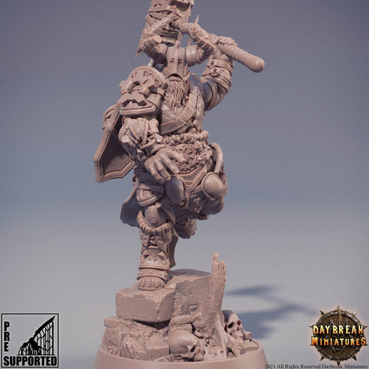 Preontz the Foreshadower | TTRPG Miniature | Daybreak Miniatures - Tattles Told 3D