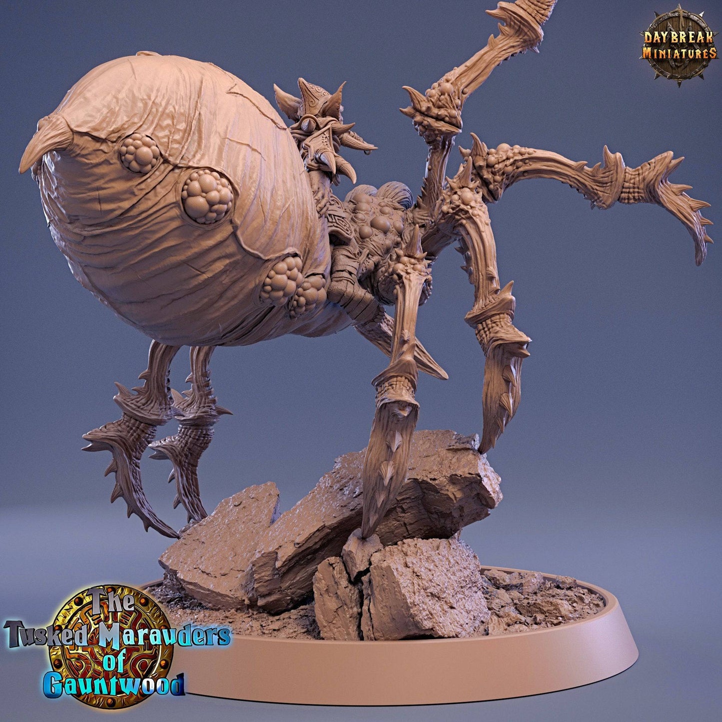 Raoul Pecker on Black Webber, Goblin | TTRPG D&D Miniature | Daybreak Miniatures - Tattles Told 3D