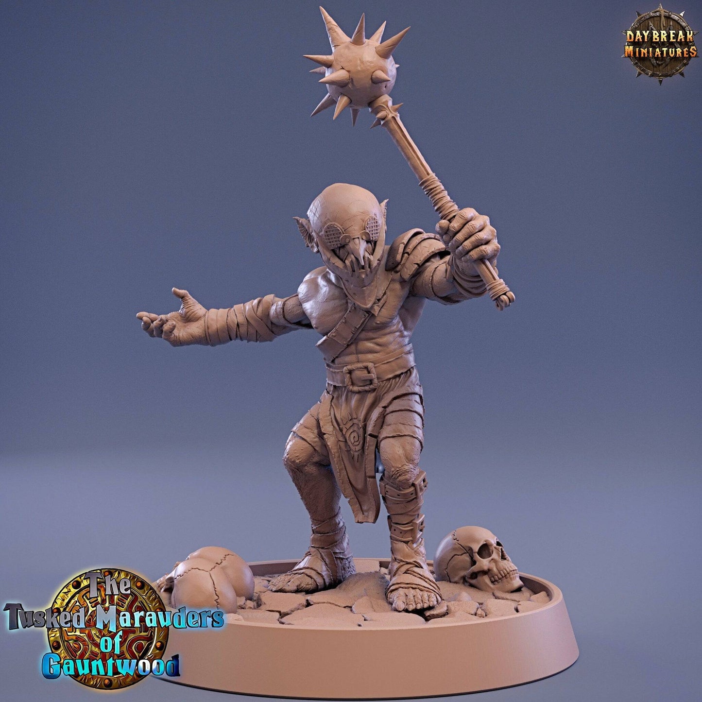 Raug Bloodstar, Goblin | TTRPG D&D Miniature | Daybreak Miniatures - Tattles Told 3D