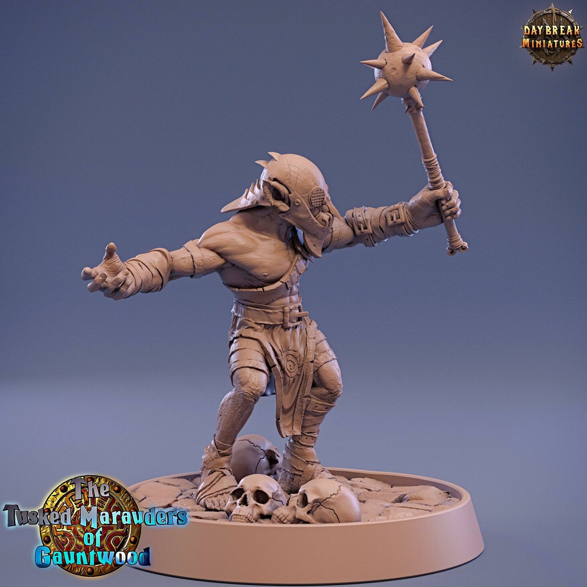 Raug Bloodstar, Goblin | TTRPG D&D Miniature | Daybreak Miniatures - Tattles Told 3D