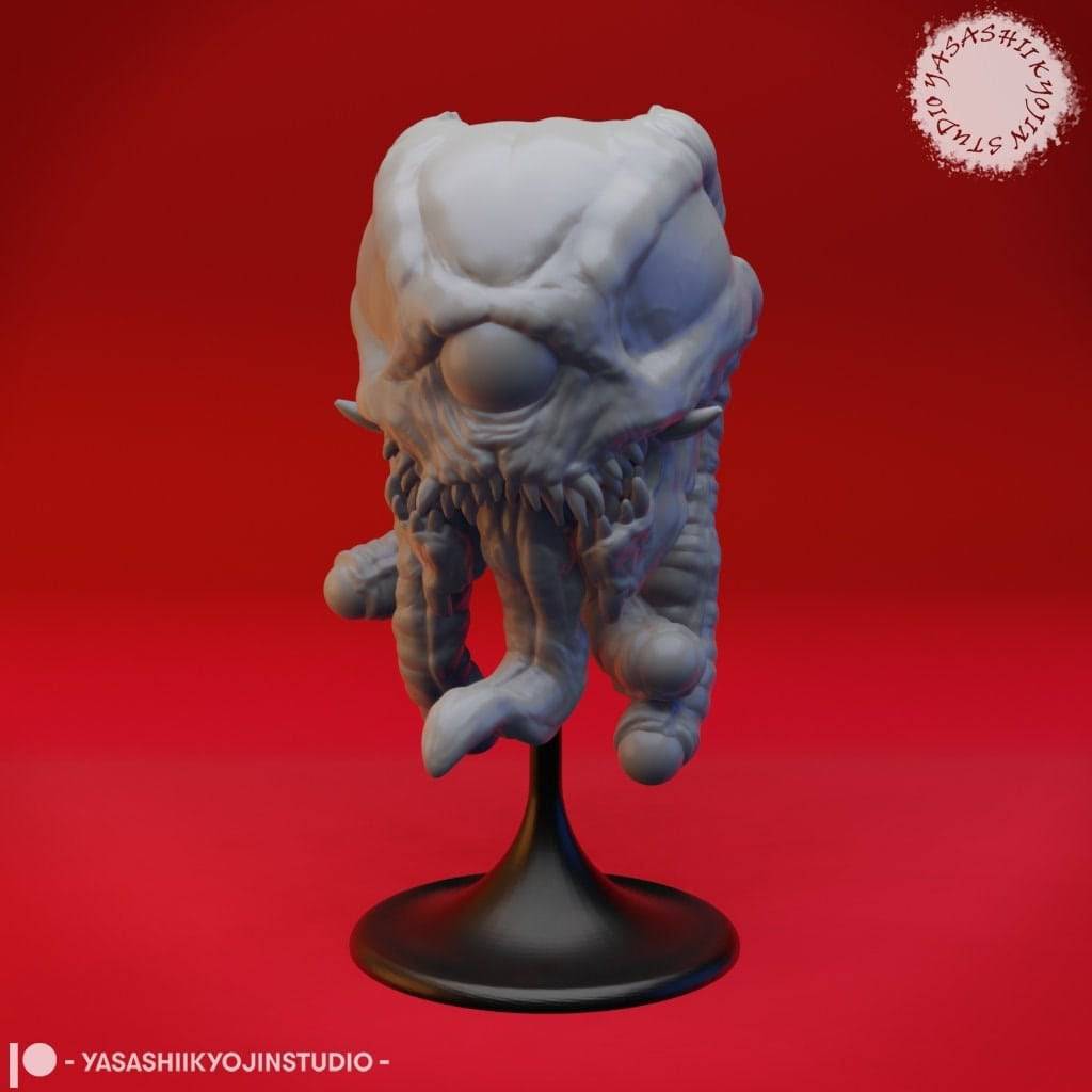 Spectator | TTRPG Monster Miniature | Yasashii Kyojin Studio - Tattles Told 3D