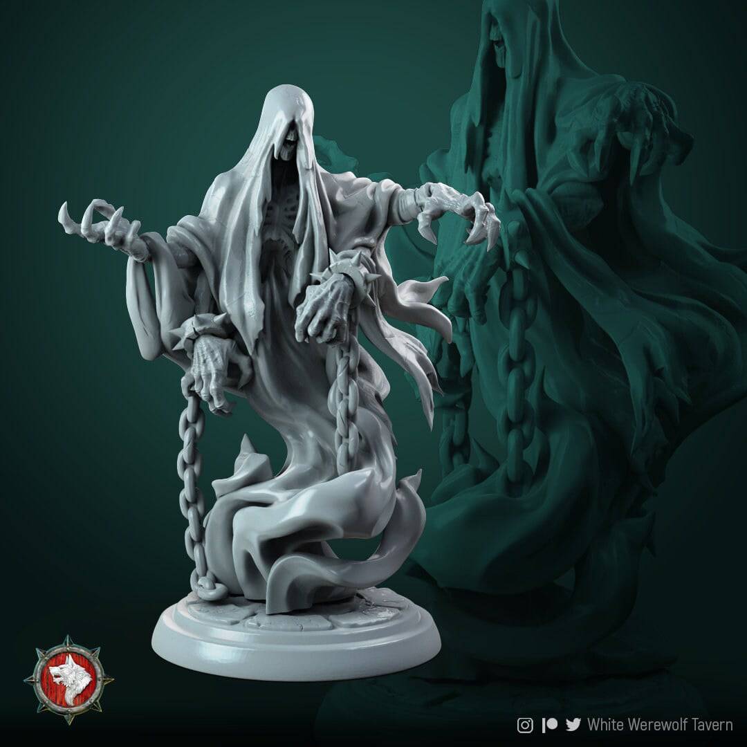 Specters | TTRPG Miniature | White Werewolf Tavern - Tattles Told 3D