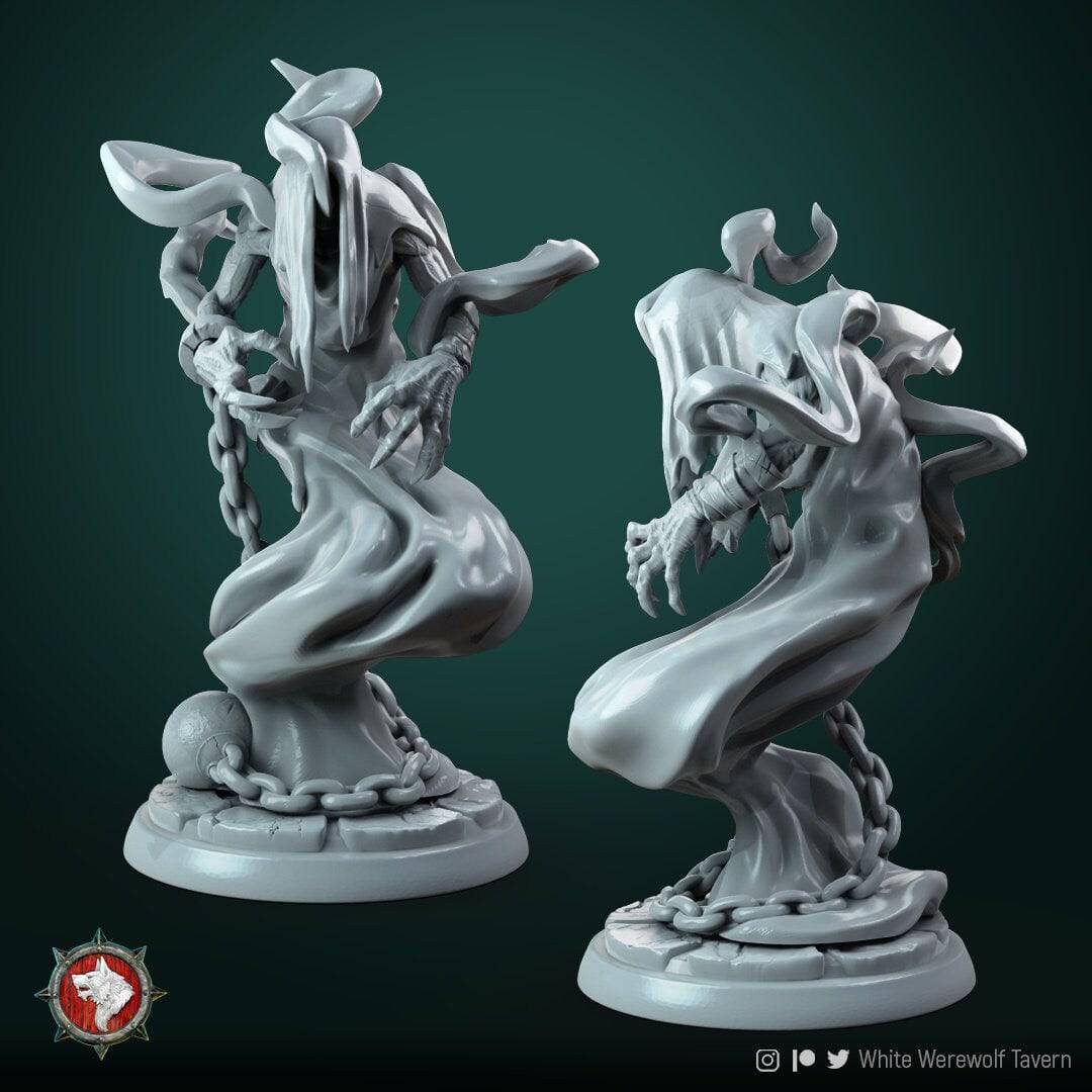 Specters | TTRPG Miniature | White Werewolf Tavern - Tattles Told 3D