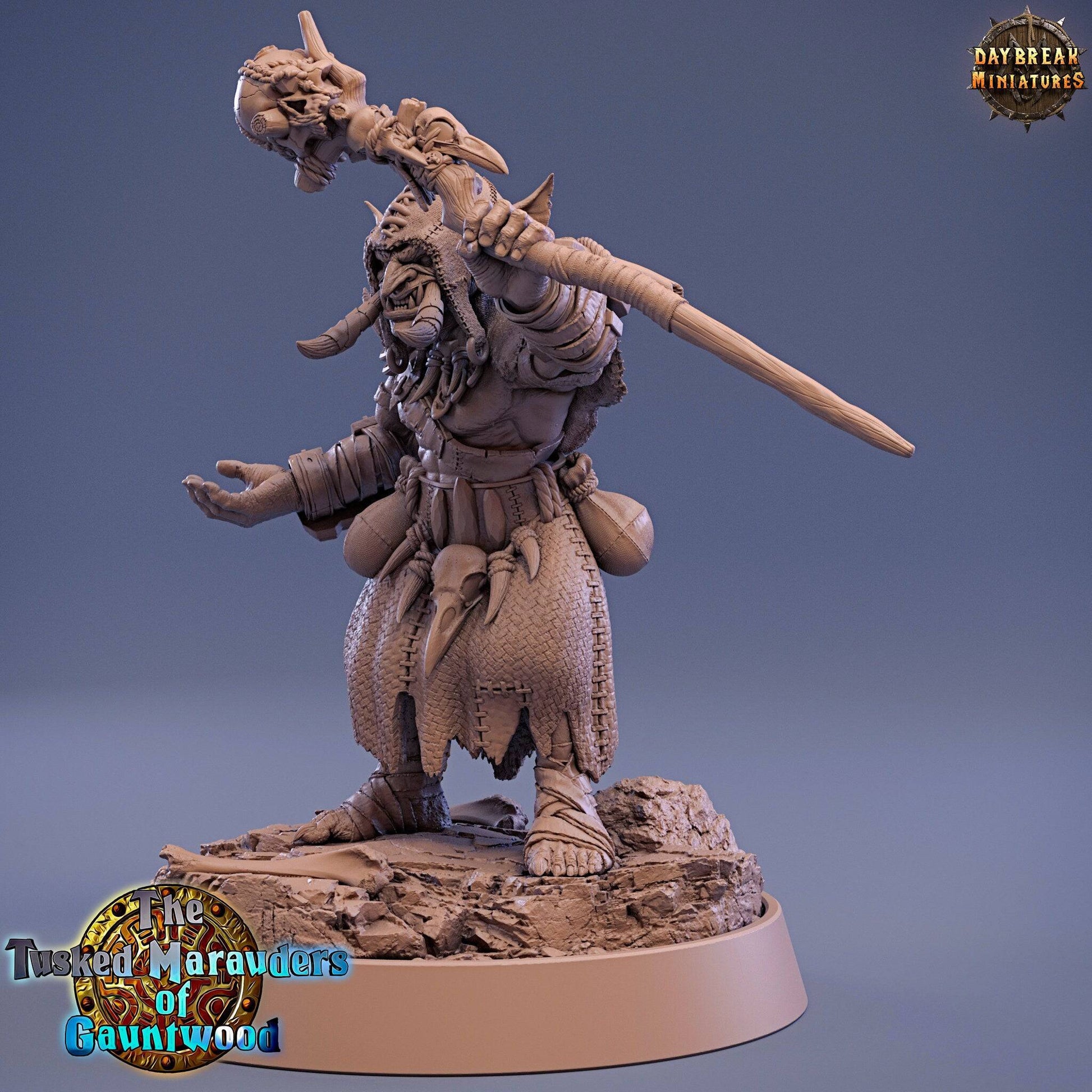 Stanka Noobli, Goblin | TTRPG D&D Miniature | Daybreak Miniatures - Tattles Told 3D