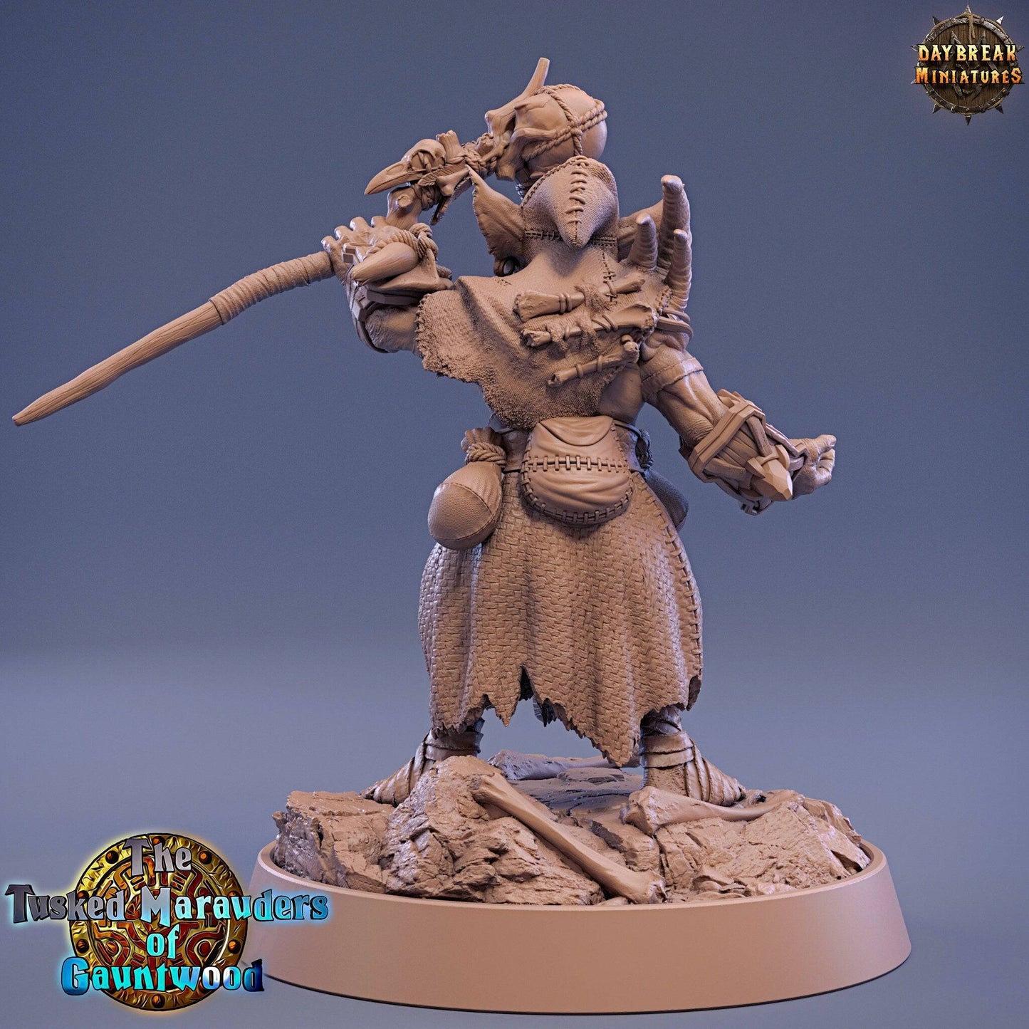 Stanka Noobli, Goblin | TTRPG D&D Miniature | Daybreak Miniatures - Tattles Told 3D