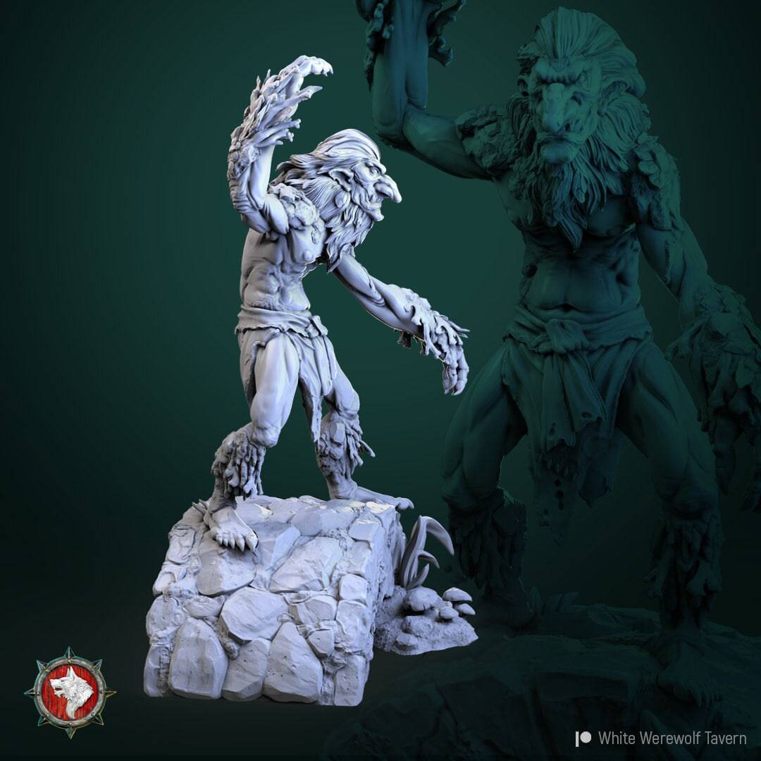 Trolls | TTRPG Miniature | White Werewolf Tavern - Tattles Told 3D