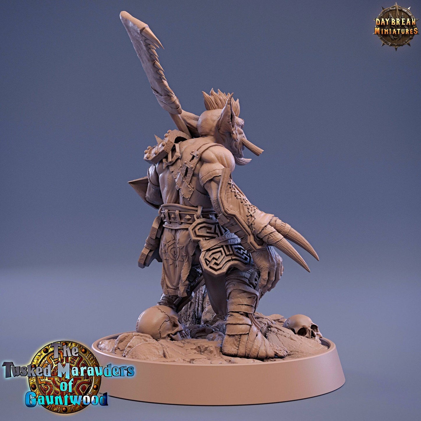 Ugnar Geesho, Goblin | TTRPG D&D Miniature | Daybreak Miniatures - Tattles Told 3D