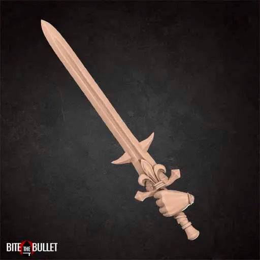 War Sisters Squad Leader | D&D Miniature TTRPG Character | Bite the Bullet - Tattles Told 3D