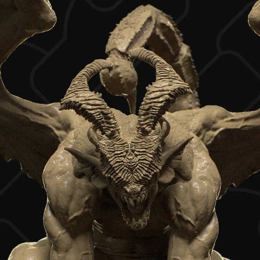 Winged Demon Imp Scorpion Tail | D&D TTRPG Monster Miniature | Collective Studio - Tattles Told 3D