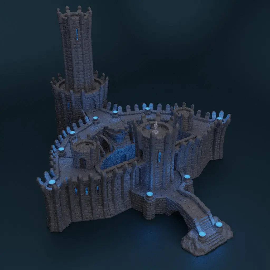 Wizard Academy | D&D TTRPG Playable Building Miniature | MiniatureLand - Tattles Told 3D