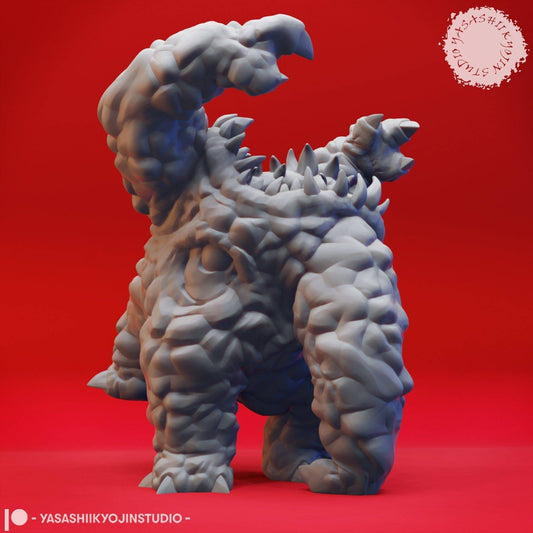 Xorn | TTRPG Monster Miniature | Yasashii Kyojin Studio - Tattles Told 3D