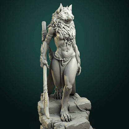 Oleana, Werewolf Queen | Display Miniature | White Werewolf Tavern