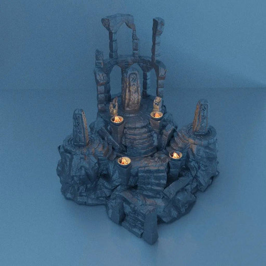 Ancient Runestones | D&D TTRPG Playable Building Miniature | MiniatureLand - Tattles Told 3D