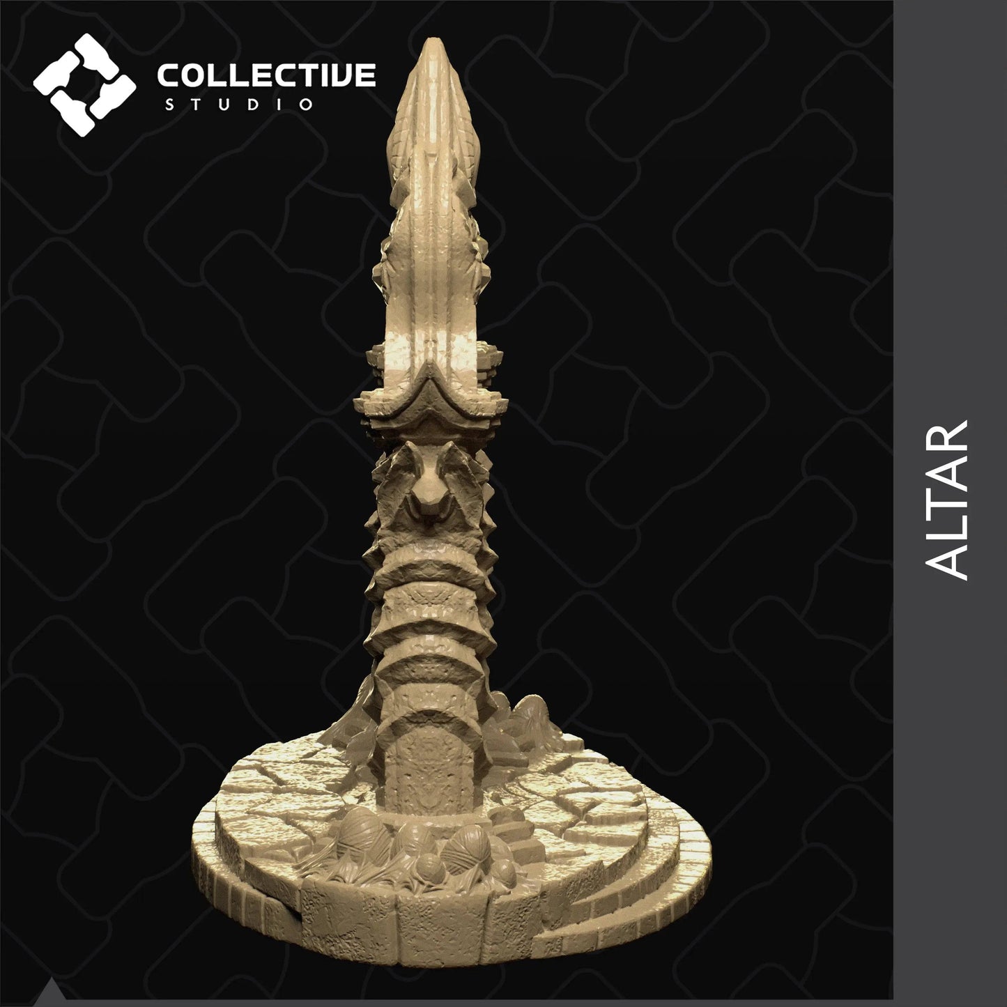 Altar | D&D Scatter Mini | Collective Studio - Tattles Told 3D