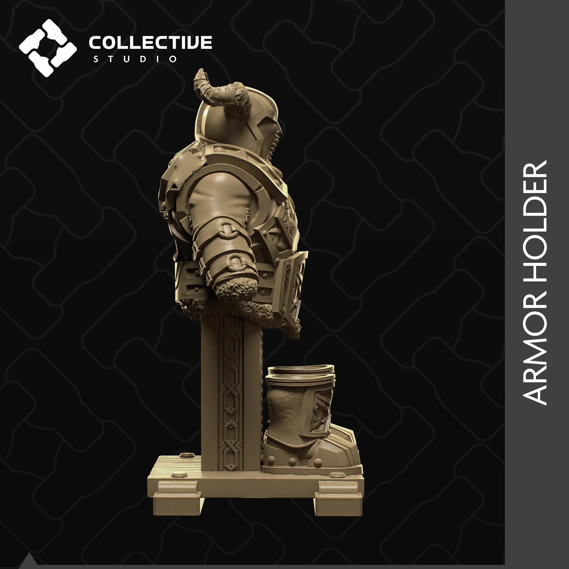 Armor Holder | D&D Scatter Mini | Collective Studio - Tattles Told 3D