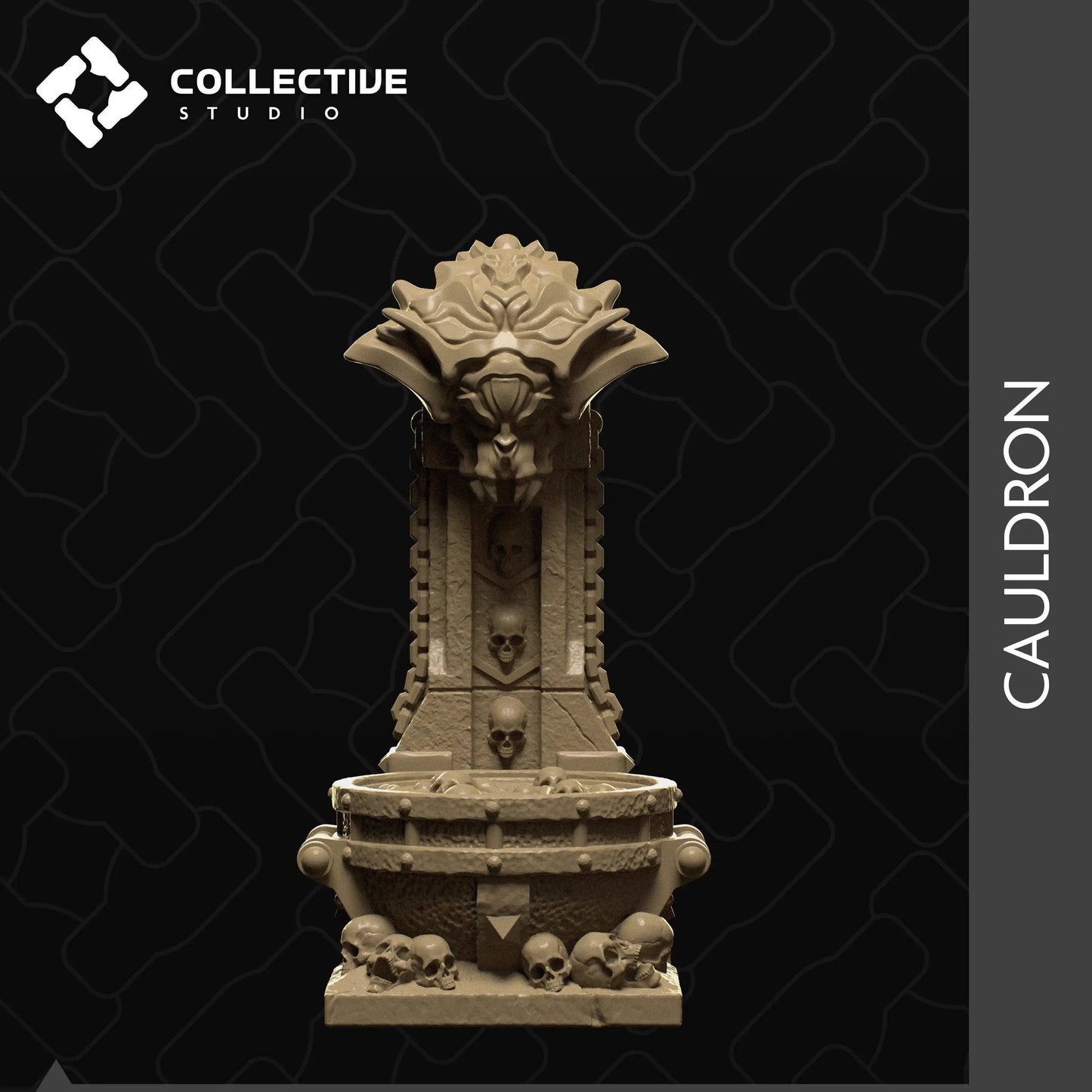 Cauldron | D&D Scatter Mini | Collective Studio - Tattles Told 3D