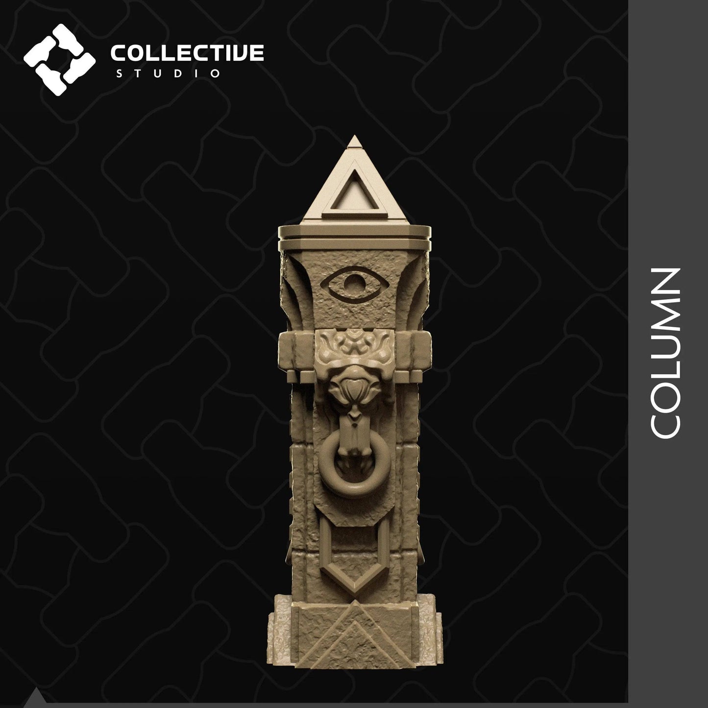 Columns | D&D Scatter Mini | Collective Studio - Tattles Told 3D