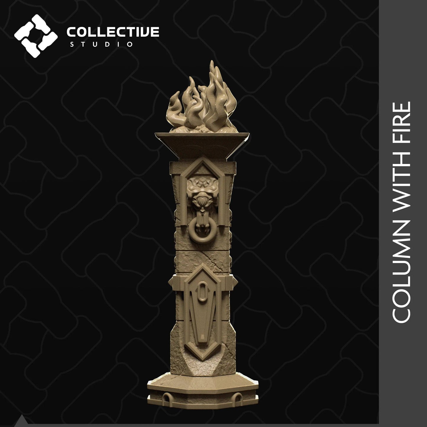 Columns | D&D Scatter Mini | Collective Studio - Tattles Told 3D