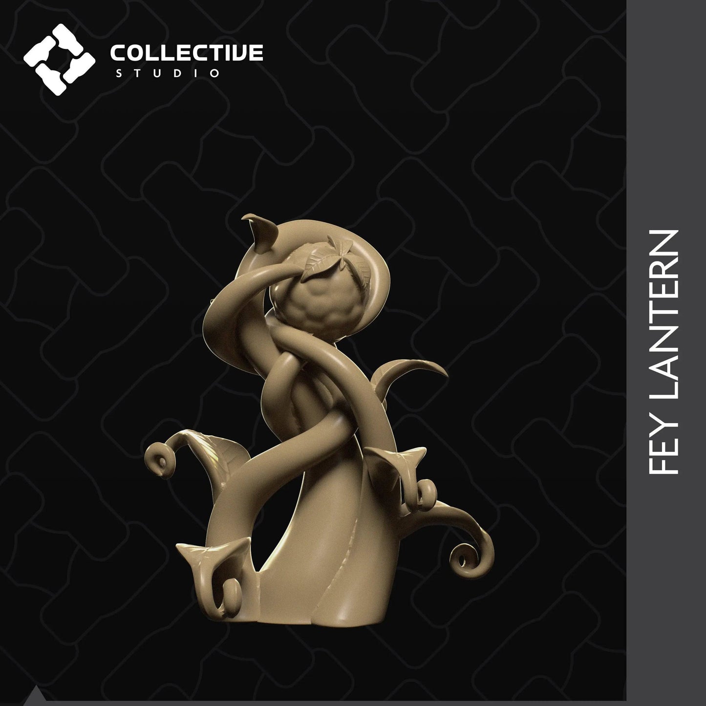 Fey Lantern | D&D Scatter Mini | Collective Studio - Tattles Told 3D
