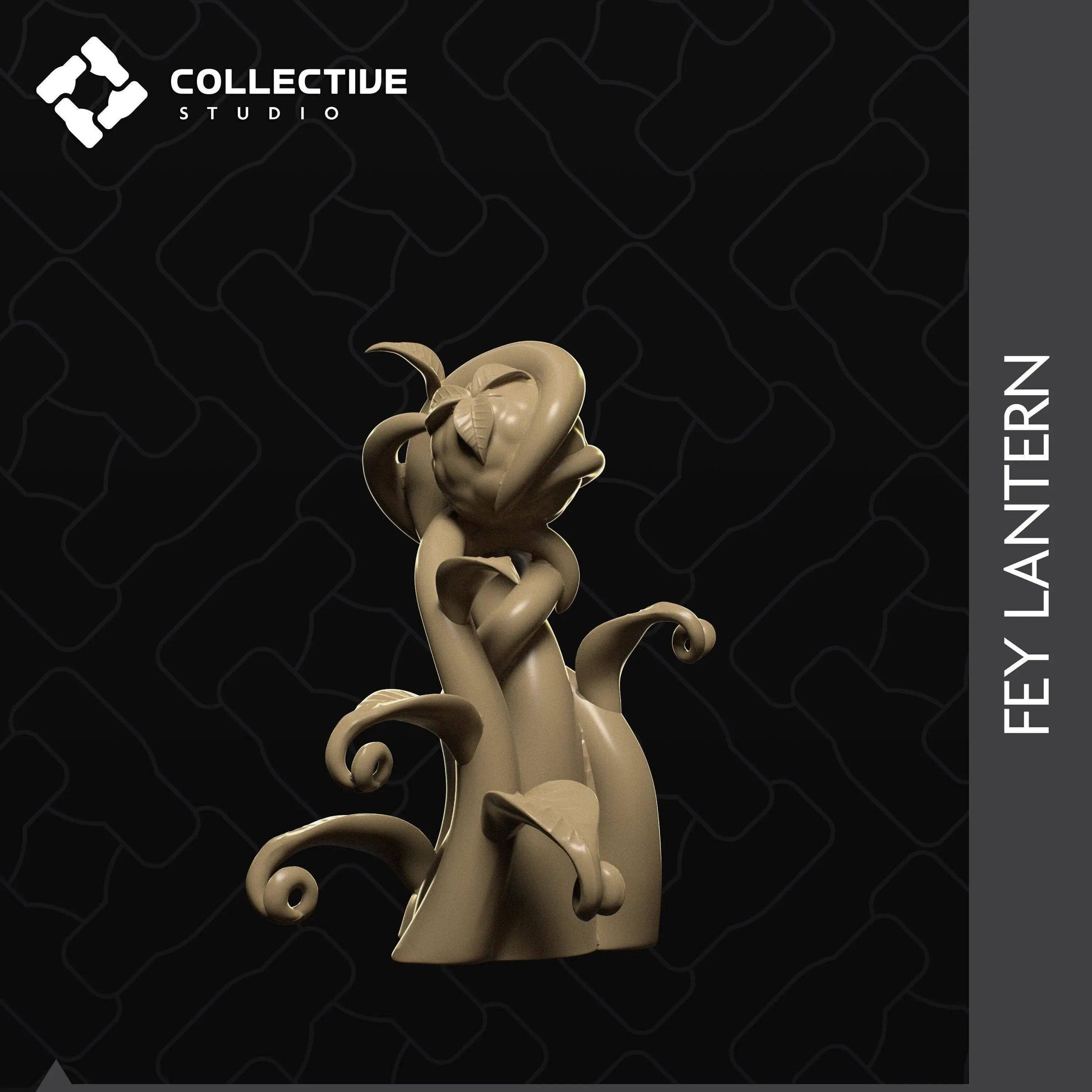 Fey Lantern | D&D Scatter Mini | Collective Studio - Tattles Told 3D