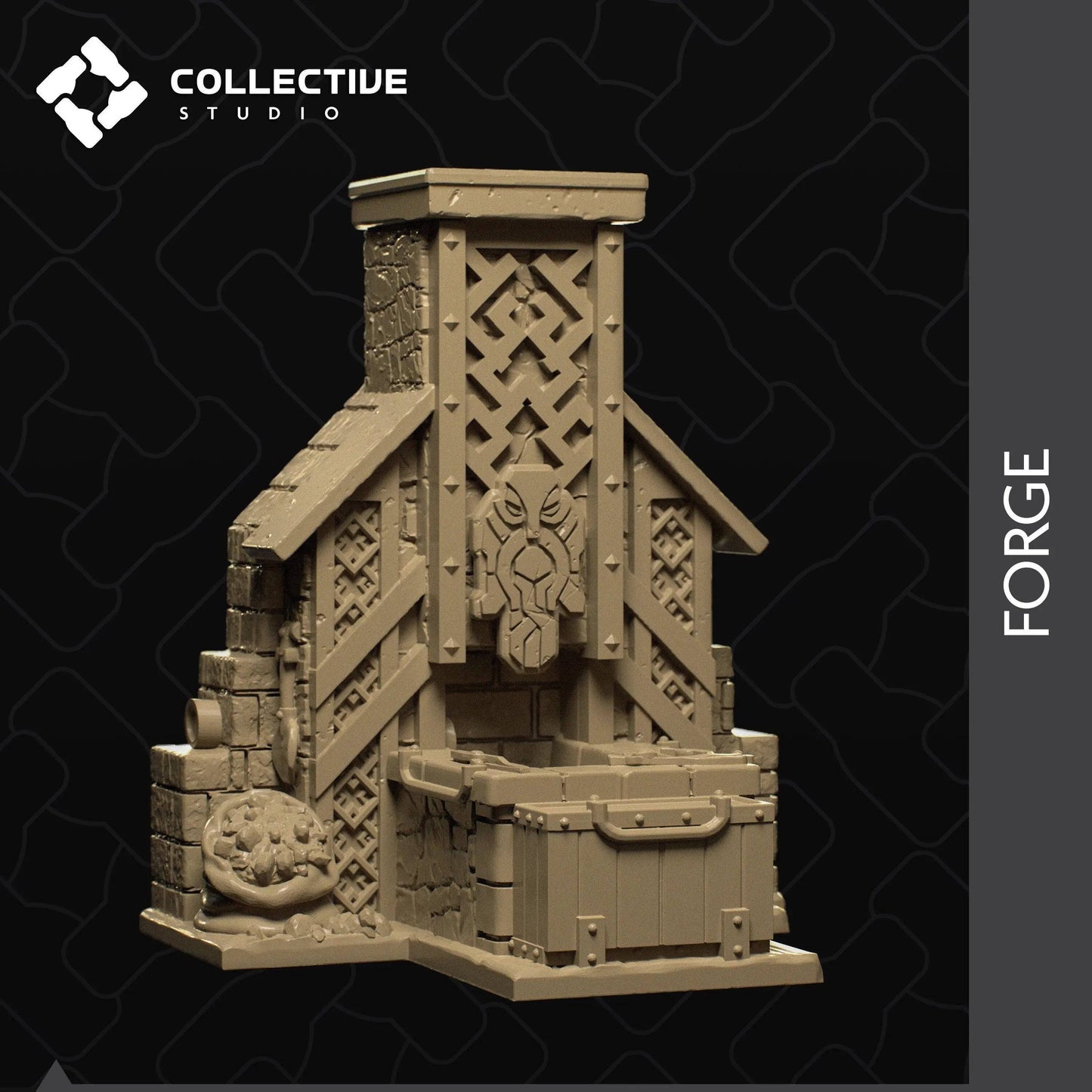 Forge | D&D Scatter Mini | Collective Studio - Tattles Told 3D