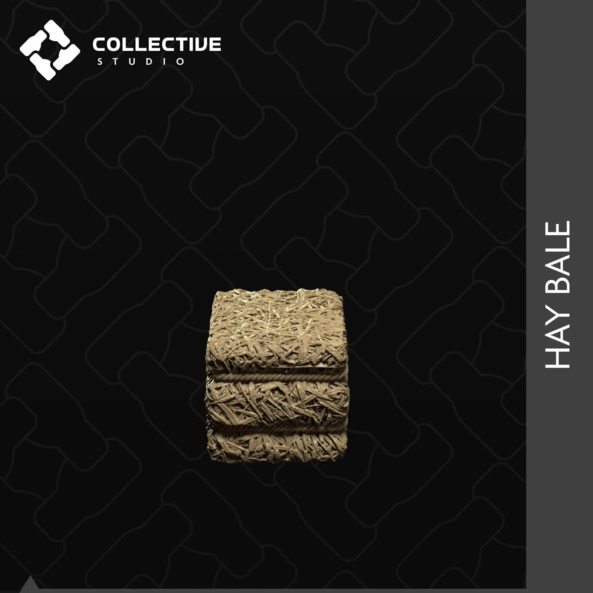 Hay Bale | D&D Scatter Mini | Collective Studio - Tattles Told 3D