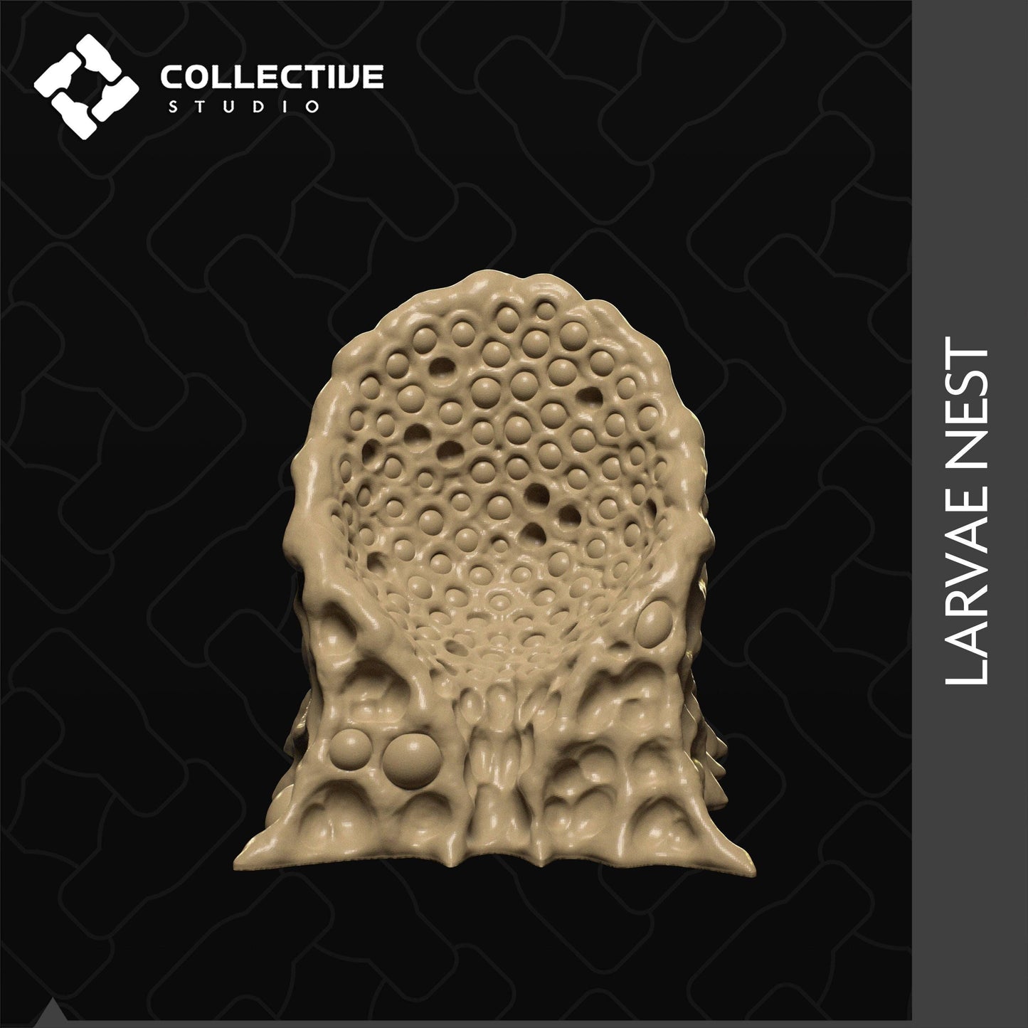 Larvae Nest | D&D Scatter Mini | Collective Studio - Tattles Told 3D
