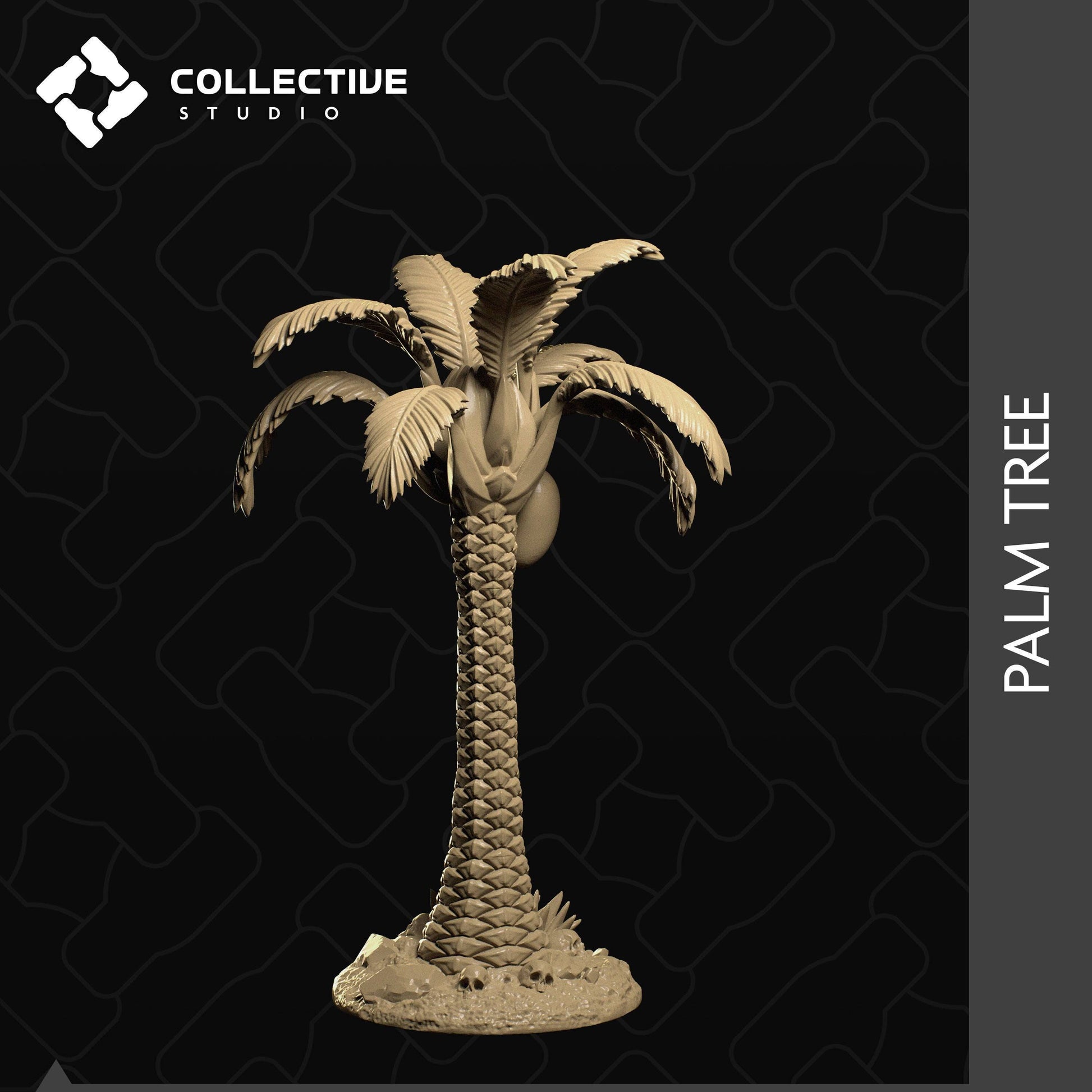 Palm Tree | D&D Scatter Mini | Collective Studio - Tattles Told 3D