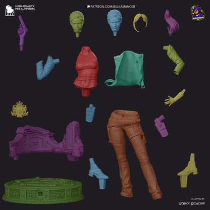 Terra Saver | Resin Garage Kit Figure | Bulkamancer Sculpts
