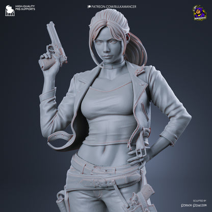 Terra Saver | Resin Garage Kit Figure | Bulkamancer Sculpts
