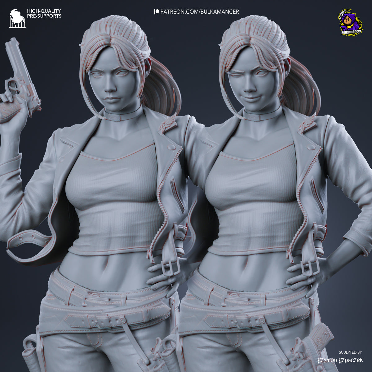 Terra Saver | Resin Garage Kit Figure | Bulkamancer Sculpts