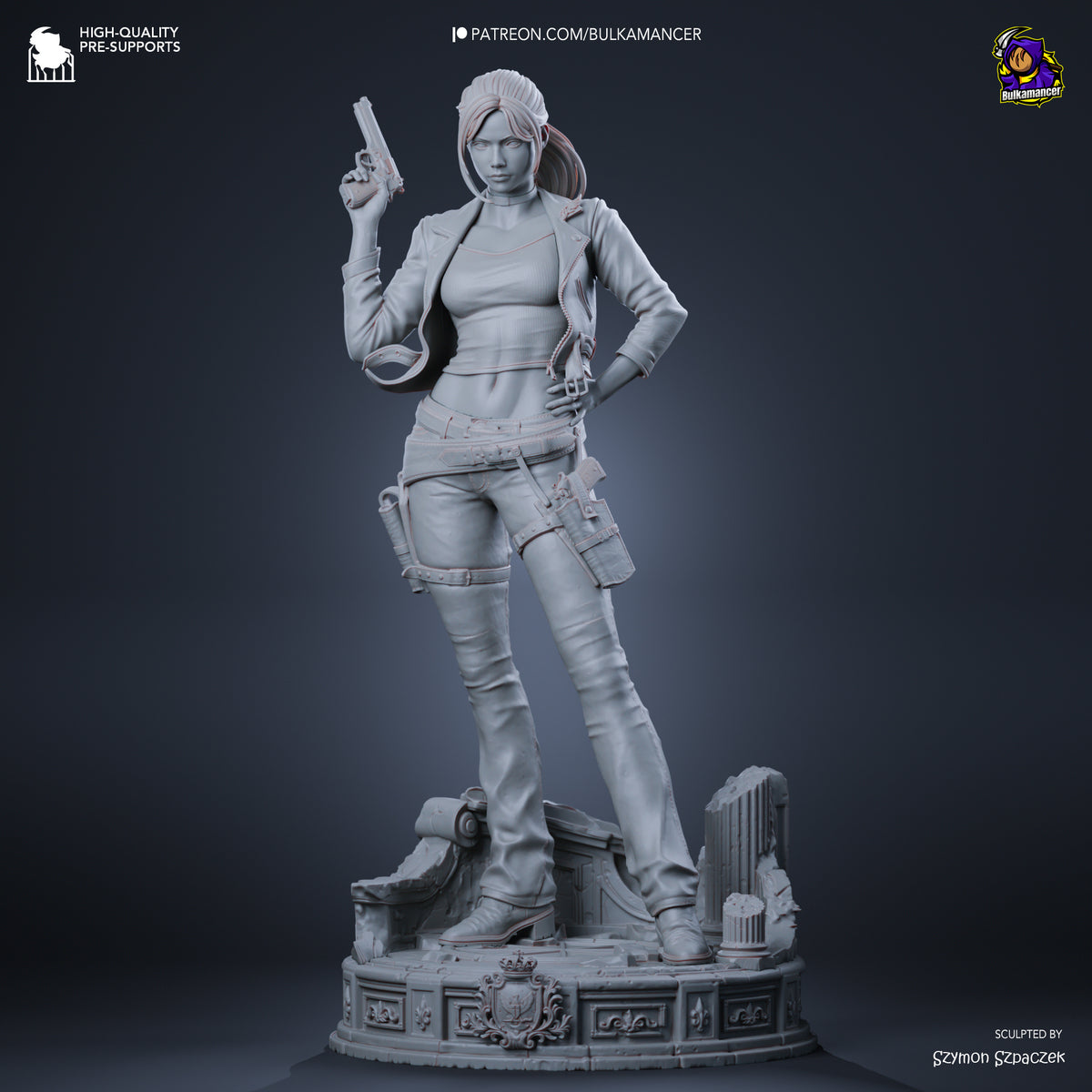 Terra Saver | Resin Garage Kit Figure | Bulkamancer Sculpts