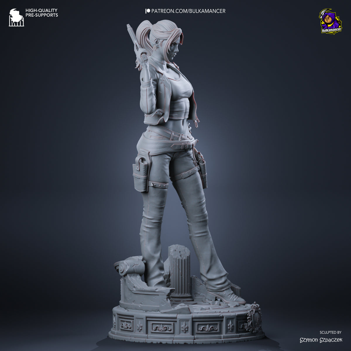 Terra Saver | Resin Garage Kit Figure | Bulkamancer Sculpts