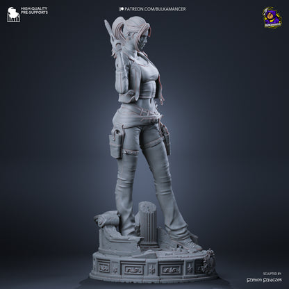 Terra Saver | Resin Garage Kit Figure | Bulkamancer Sculpts