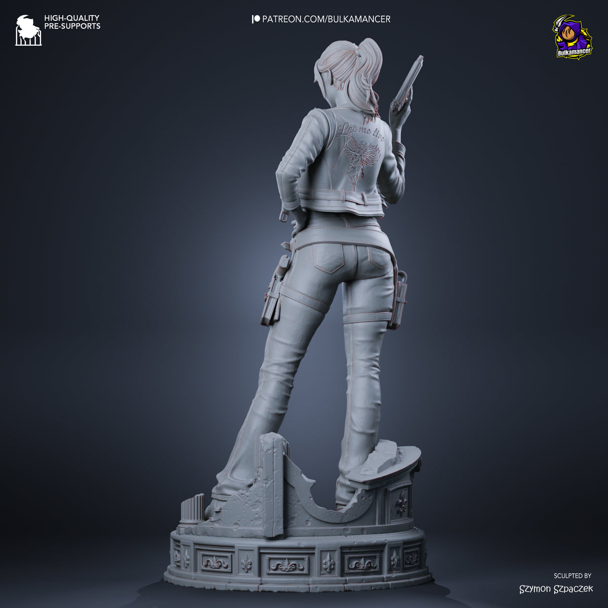 Terra Saver | Resin Garage Kit Figure | Bulkamancer Sculpts