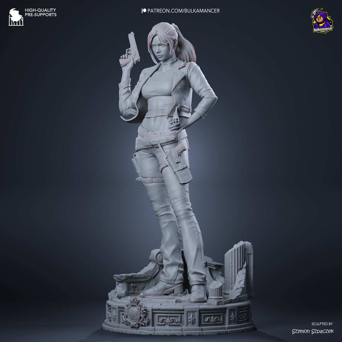 Terra Saver | Resin Garage Kit Figure | Bulkamancer Sculpts