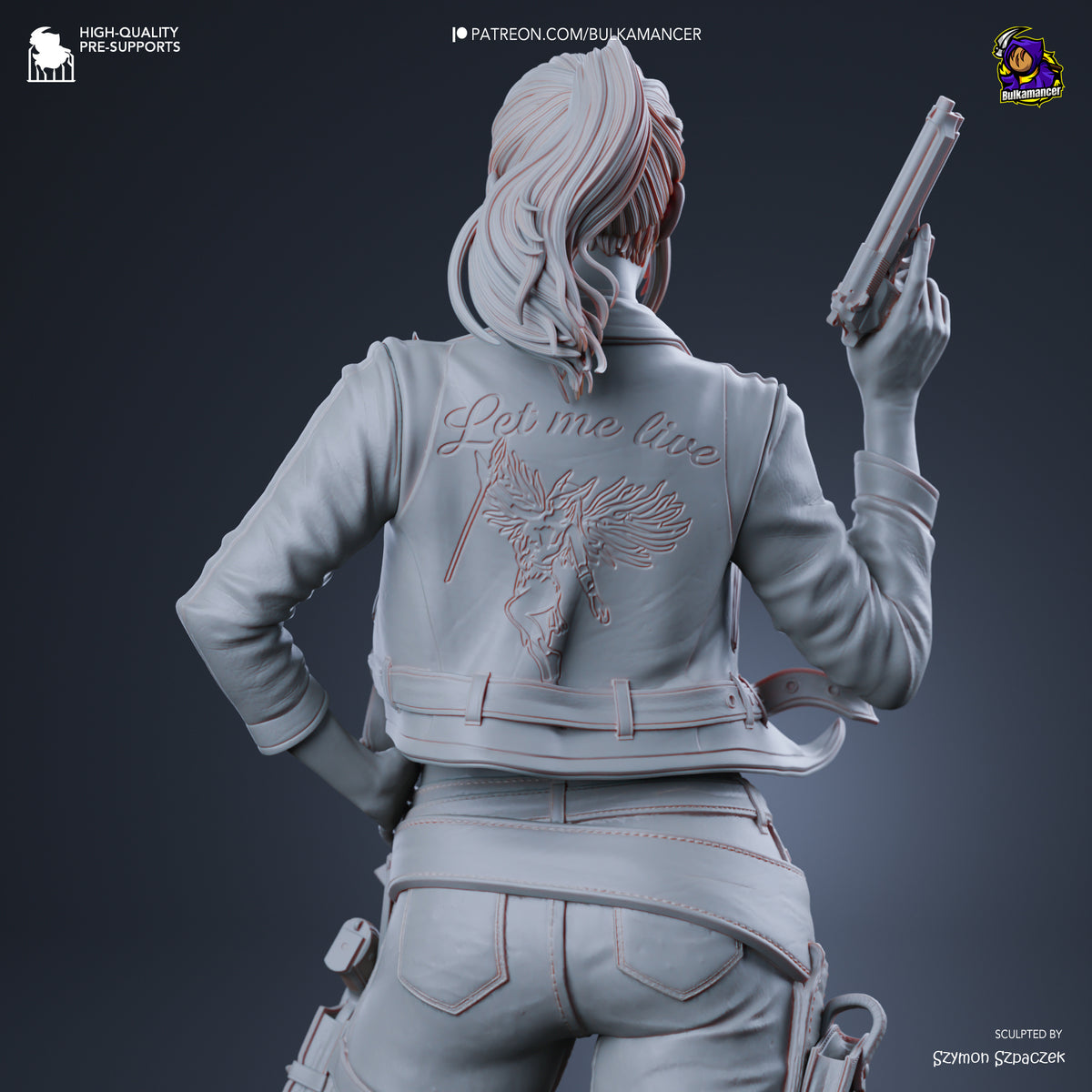 Terra Saver | Resin Garage Kit Figure | Bulkamancer Sculpts