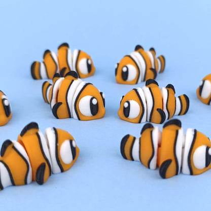 Flexi Tropical Fish & Fish Tank Playset | 3DGOB - Tattles Told 3D