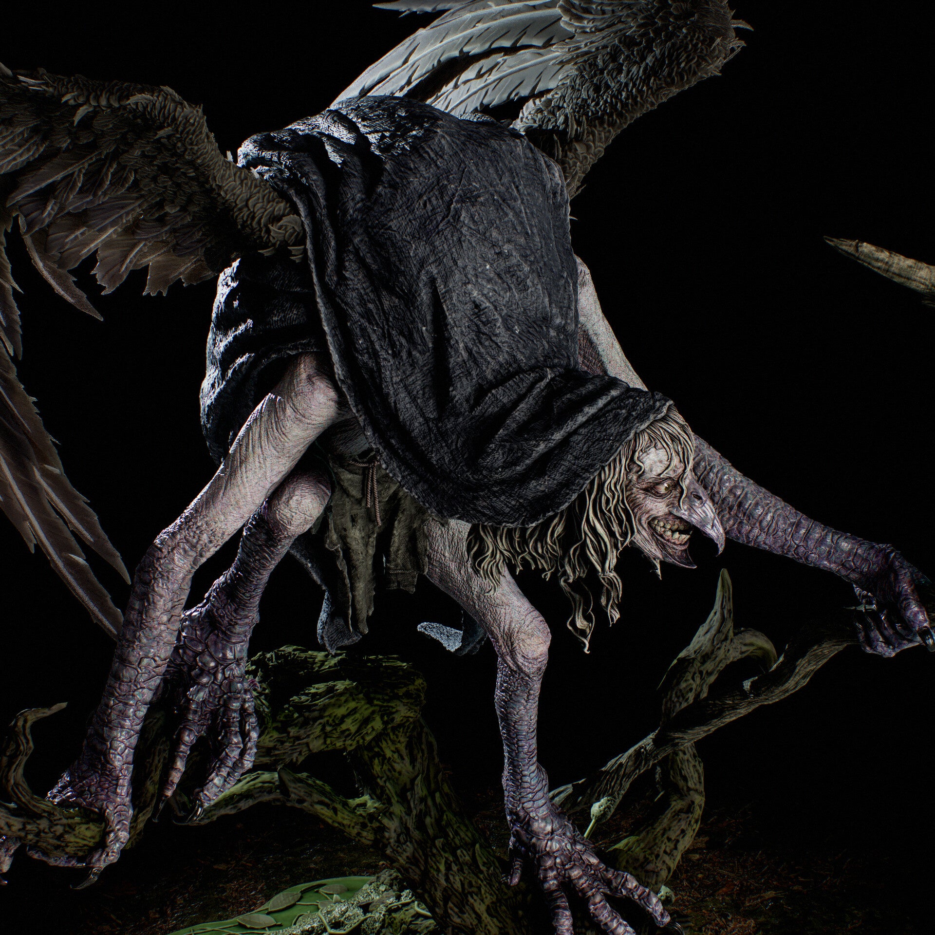 1:12 Matinta Pereira, Brazilian Folklore | 3D Printed Resin Garage Kit Figure | CA 3D Studios