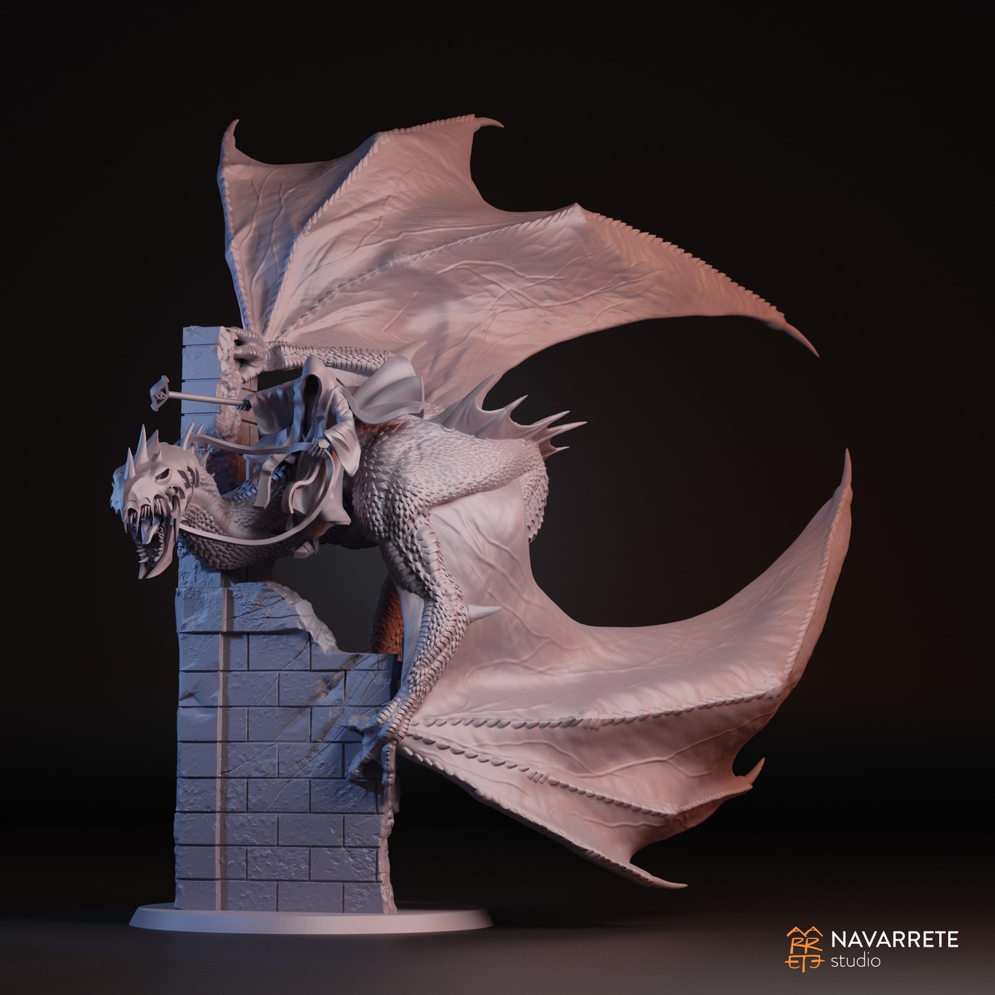Detailed image of The Perpetual tabletop gaming miniature by Tattles Told 3D, featuring intricate design and craftsmanship.
