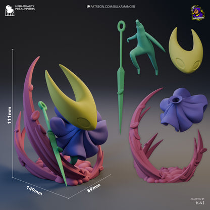 Threadspinner | Resin Garage Kit Figure Game Fan Art | Bulkamancer Sculpts